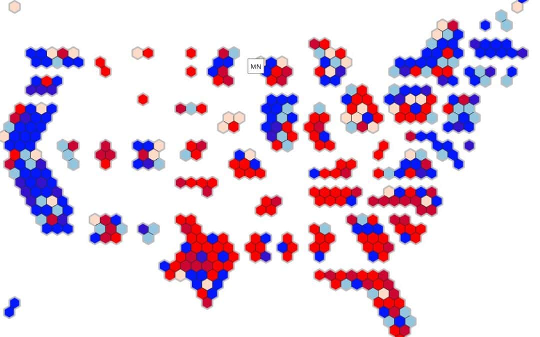 POTUS Results by Congressional District (2024,2020)
