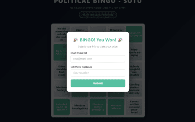 Policy, Politics, and… BINGO?